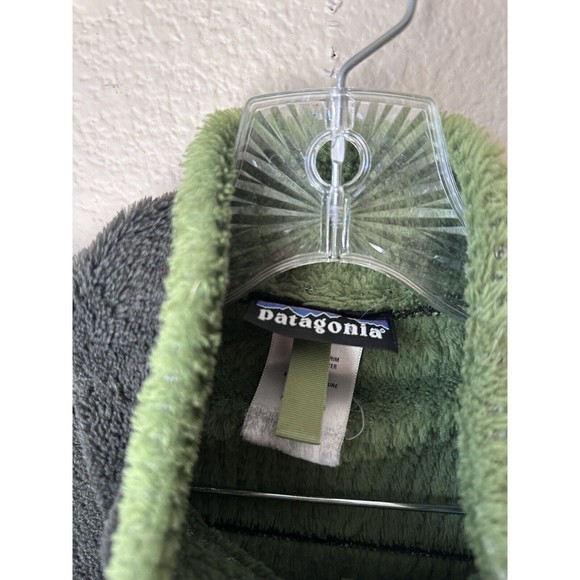 Vintage Patagonia Regulator R4 Deep Pile Fleece Green Men’s Size Large Lined - Picture 5 of 7